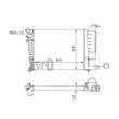 Radiateur, refroidissement du moteur ABAKUS 009-017-0024 - Visuel 3