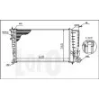 Radiateur, refroidissement du moteur ABAKUS 009-017-0027 - Visuel 3