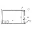 Radiateur, refroidissement du moteur ABAKUS 009-017-0033 - Visuel 3