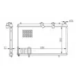 Radiateur, refroidissement du moteur ABAKUS 009-017-0058-B - Visuel 3