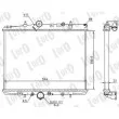 Radiateur, refroidissement du moteur ABAKUS 009-017-0059 - Visuel 3