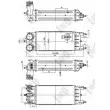 Intercooler, échangeur ABAKUS 009-018-0013 - Visuel 3