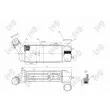 Intercooler, échangeur ABAKUS 009-018-0015 - Visuel 2