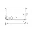Radiateur, refroidissement du moteur ABAKUS 010-017-0001 - Visuel 3