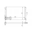 Radiateur, refroidissement du moteur ABAKUS 010-017-0002 - Visuel 3