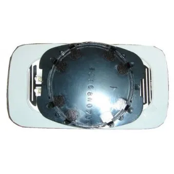 Verre de rétroviseur, rétroviseur extérieur ABAKUS 0103G06