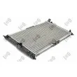 Radiateur, refroidissement du moteur ABAKUS 011-017-0001 - Visuel 1