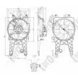 Ventilateur, refroidissement du moteur ABAKUS 016-014-0001 - Visuel 3