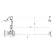 Condenseur, climatisation ABAKUS 016-016-0004 - Visuel 2