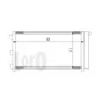 Condenseur, climatisation ABAKUS 016-016-0018 - Visuel 3