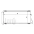 Condenseur, climatisation ABAKUS 016-016-0021 - Visuel 2