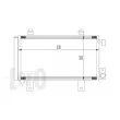 Condenseur, climatisation ABAKUS 016-016-0022 - Visuel 3