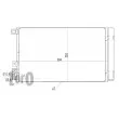 Condenseur, climatisation ABAKUS 016-016-0032 - Visuel 3