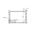 Radiateur, refroidissement du moteur ABAKUS 016-017-0011 - Visuel 3