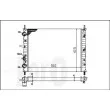 Radiateur, refroidissement du moteur ABAKUS 016-017-0017 - Visuel 3