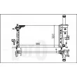 Radiateur, refroidissement du moteur ABAKUS 016-017-0022 - Visuel 3