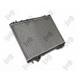 Radiateur, refroidissement du moteur ABAKUS 016-017-0032 - Visuel 1