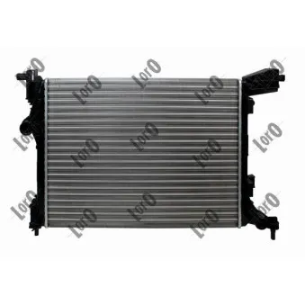 Radiateur, refroidissement du moteur ABAKUS 016-017-0072
