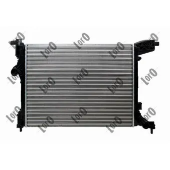 Radiateur, refroidissement du moteur ABAKUS 016-017-0073