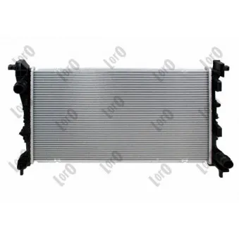 Radiateur, refroidissement du moteur ABAKUS 016-017-0074