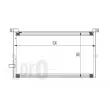 Condenseur, climatisation ABAKUS 017-016-0012 - Visuel 3