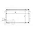 Condenseur, climatisation ABAKUS 017-016-0015 - Visuel 2