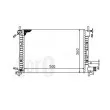 Radiateur, refroidissement du moteur ABAKUS 017-017-0001 - Visuel 3