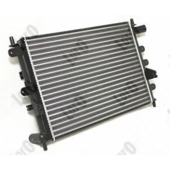 Radiateur, refroidissement du moteur ABAKUS 017-017-0004