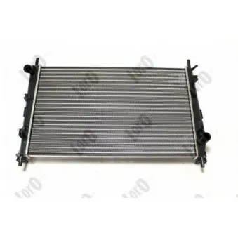 Radiateur, refroidissement du moteur ABAKUS 017-017-0005
