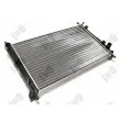 Radiateur, refroidissement du moteur ABAKUS 017-017-0005 - Visuel 2