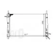 Radiateur, refroidissement du moteur ABAKUS 017-017-0015 - Visuel 3