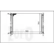 Radiateur, refroidissement du moteur ABAKUS 017-017-0017 - Visuel 3