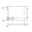 Radiateur, refroidissement du moteur ABAKUS 017-017-0019 - Visuel 3