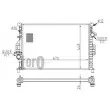 Radiateur, refroidissement du moteur ABAKUS 017-017-0049-B - Visuel 3