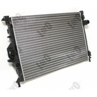Radiateur, refroidissement du moteur ABAKUS 017-017-0050
