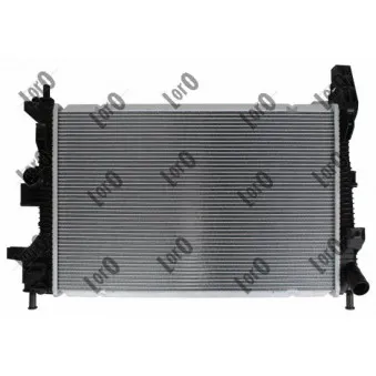 Radiateur, refroidissement du moteur ABAKUS 017-017-0057-B