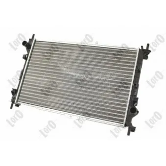 Radiateur, refroidissement du moteur ABAKUS 017-017-0058