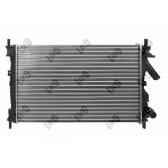 Radiateur, refroidissement du moteur ABAKUS 017-017-0063