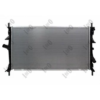 Radiateur, refroidissement du moteur ABAKUS 017-017-0064