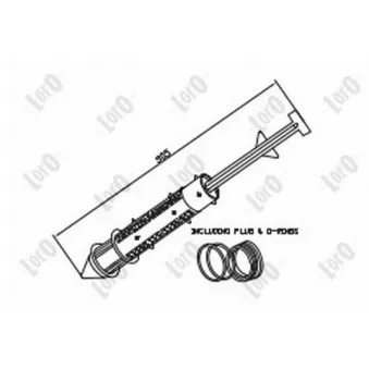 Filtre déshydratant, climatisation ABAKUS 017-021-0003