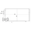 Condenseur, climatisation ABAKUS 018-016-0026 - Visuel 2