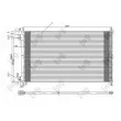 Condenseur, climatisation ABAKUS 018-016-0029 - Visuel 1