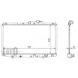 Radiateur, refroidissement du moteur ABAKUS 018-017-0005-B - Visuel 2