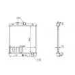 Radiateur, refroidissement du moteur ABAKUS 018-017-0020 - Visuel 3