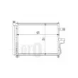 Condenseur, climatisation ABAKUS 019-016-0006 - Visuel 2