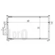 Condenseur, climatisation ABAKUS 019-016-0008 - Visuel 2