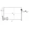 Condenseur, climatisation ABAKUS 019-016-0013 - Visuel 2