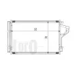 Condenseur, climatisation ABAKUS 019-016-0016 - Visuel 2