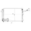 Condenseur, climatisation ABAKUS 019-016-0023 - Visuel 3