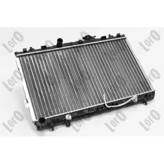 Radiateur, refroidissement du moteur ABAKUS 019-017-0009